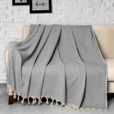 Cuvertura de pat, Trendy - Grey (230), DC Home, Bumbac