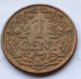 308. Moneda Curacao 1 cent 1944, America Centrala si de Sud