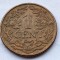 308. Moneda Curacao 1 cent 1944