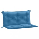 Cumpara ieftin Perna banca de gradina 2 buc melanj albastru 100x50x7 cm textil