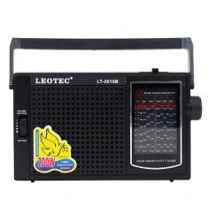 Radio portabil 2.5w 12 benzi fmtvmwsw1-9 leotec
