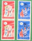 TIMBRE ROMANIA MNH LP1121/1985 Anul International al Tineretului -Pereche