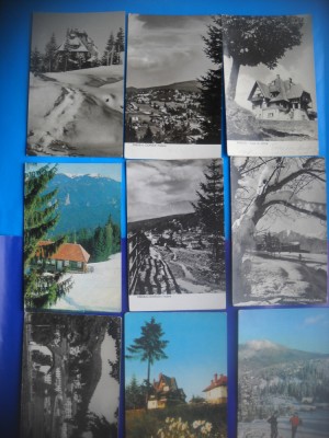 HOPCT LOT NR 233 PREDEAL -JUD BRASOV -9 CARTI POSTALE-RPR-CIRCULATE foto