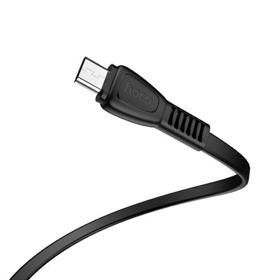 HOCO - Cablu de date (X40 Noah) - USB-A la Micro-USB, 12W, 2.4A, 1.0m - Negru foto