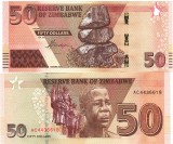 Zimbabwe 50 Dolari, 2020, P-105, UNC, Bancnota