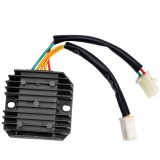 Cumpara ieftin Regulator Tensiune Moto ATV Quad 125-300cc, 5 Fire, 2 Mufe (3+4 Sloturi) - Releu Incarcare Motocicleta Scuter
