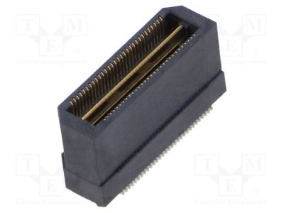 Conector PCB-PCB tată PIN 60 0,5mm QTH aurit SMT soclu 2A SAMTEC foto