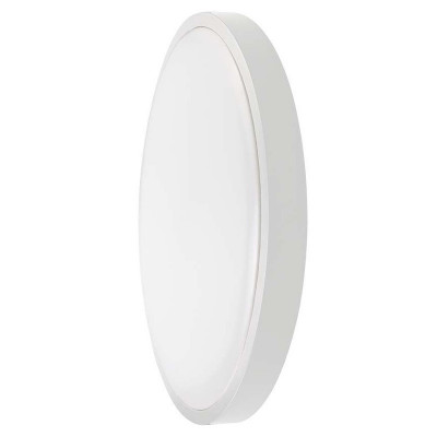 Plafoniera LED 24W 3000K alb cald IP44 cu senzor de miscare foto