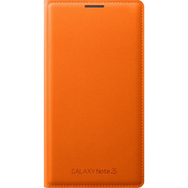Husa Tip Carte, Originala, Samsung Galaxy Note 3, Portocaliu | Okazii.ro