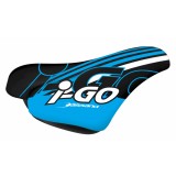 Sa Selle Bassano I-GO, 250x155mm, culoare negru/albastru Cod:442607004RM