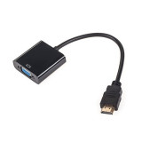 Cablu adaptor HDMI tata - VGA mama, cu audio - 401597