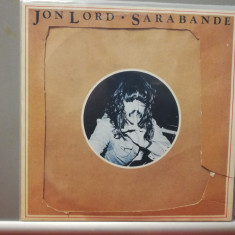 Jon Lord (ex Deep Purple) – Sarabande (1976/Emi/RFG) - Vinil/Vinyl