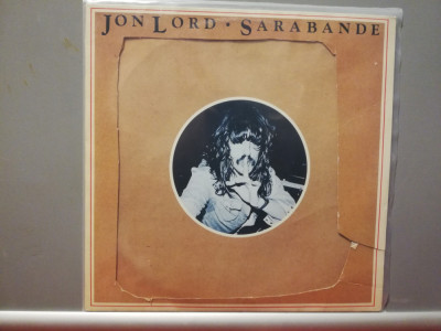 Jon Lord (ex Deep Purple) &amp;ndash; Sarabande (1976/Emi/RFG) - Vinil/Vinyl foto