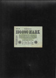 Germania 100000 100 000 marci mark 1923 o singura fata OH 24