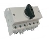 Comutator sursa 3x80A 3 poli 80A 1-0-2 rotativ modular montare pe sina, Omu System