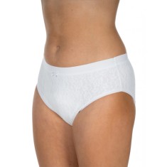 Chilot dama menstruali-incontinenta nivel 2/5, Suprima, Bumbac, Alb, Mar L