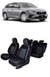 Cumpara ieftin Set huse scaune material textil dedicate SKODA SCALA 2019-2023 (BANCHETA FRACTIONATA)