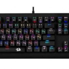 Tastatura gaming mecanica Redragon Sani, iluminare RGB (Negru)