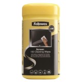Servetele Fellowes pentru curatare suprafete, 100 buc/cutie