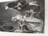 gravura veche pe hartie cartonata lucioasa , pentru colectie sau pentru inramare pe un format A4