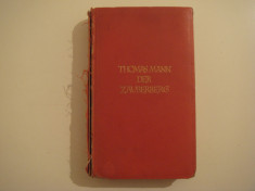 Der Zauberberg - Thomas Mann Verlag S. Fischer 1926 foto