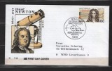 GERMANIA (BUNDESPOST) 1993 - ANIVERSARI. PERSONALITATI. NEWTON. FDC, Y5