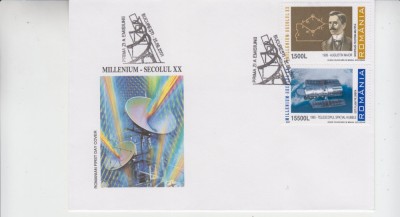 C12 - FDC Romania - Milenium - secolul XX (I) - LP1553 - 2001 foto