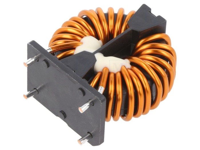 Inductor bobinat THT 1.9mH 18A