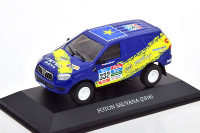 Macheta Foton Sauvana Rally Dakar 2016 - IXO/Altaya 1/43 foto