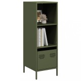 VidaXL Dulap &icirc;nalt verde măslină 35x39x103,5 cm oțel