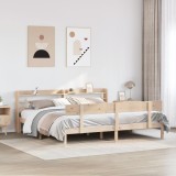Cumpara ieftin Cadru de pat fără saltea, 180x200 cm, lemn masiv pin