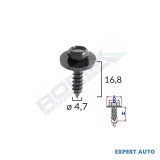 Surub universal fixare negru 4.7x16.8mm set 10 buc UNIVERSAL Universal #6, Array