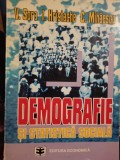 1996 Demografie si statistica sociala, V.Sora, I.Hristache, C.Mihaescu