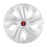 Set 4 Capace Roti, potrivite jantelor de R16, pentru Susuki, model luna cromat