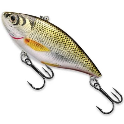 Vobler Live Target Golden Shiner Rattlebait, Gold / Black, 7.0cm, 14.0g foto