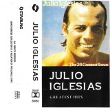 Julio Iglesias Greatest Hits Caseta Audio Compilatie Starling Produs in Polonia