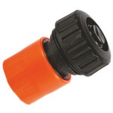 Cumpara ieftin Conector cu opritor pentru furtun, 3/4&quot;