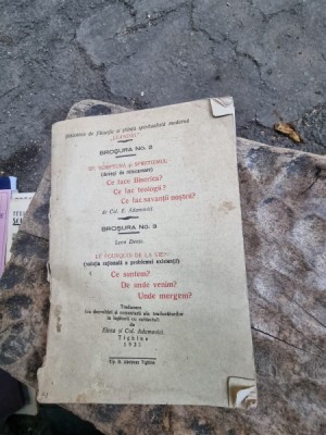 Biblioteca de filosofie si stiinta spirituala moderna &amp;quot;Leandru&amp;quot; -Brosura Nr. 2 Ce face Biserica? Ce fac Teologii? Ce fac savantii nostrii? Brosura nr. foto