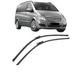 Cumpara ieftin Set stergatoare auto MERCEDES-BENZ VIANO (W639) 2003-2014, pentru parbriz, Valeo Silencio Xtrm
