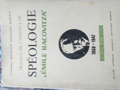 Speologie Emil Racovita, vol xxI foto