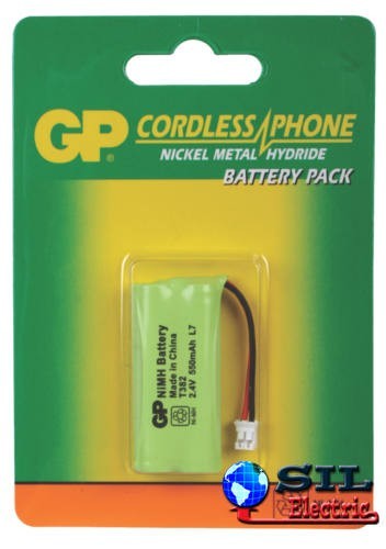 Acumulator pentru telefon fara fir GP NiMH 2.4V 550mAh 1 buc/blister Acumulator pentru telefon fara fir GP NiMH 2.4V 550mAh 1 buc/blister