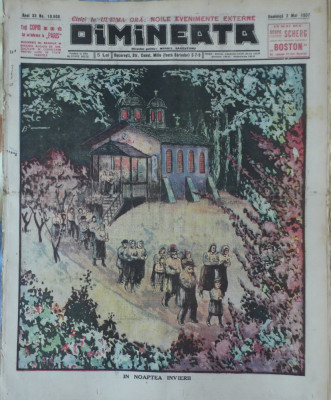 Ziarul Dimineata, 2 Mai 1937, numar festiv de Pasti, 48 pagini foto