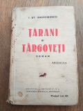 I.ST.IOACHIMESCU (dedicatie)TARANI SI TARGOVETI, 1934