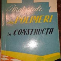 Materiale din polimeri in constructii (1961)