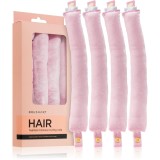BrushArt Hair Heatless blowout curling rods set pentru ondularea părului 4 buc