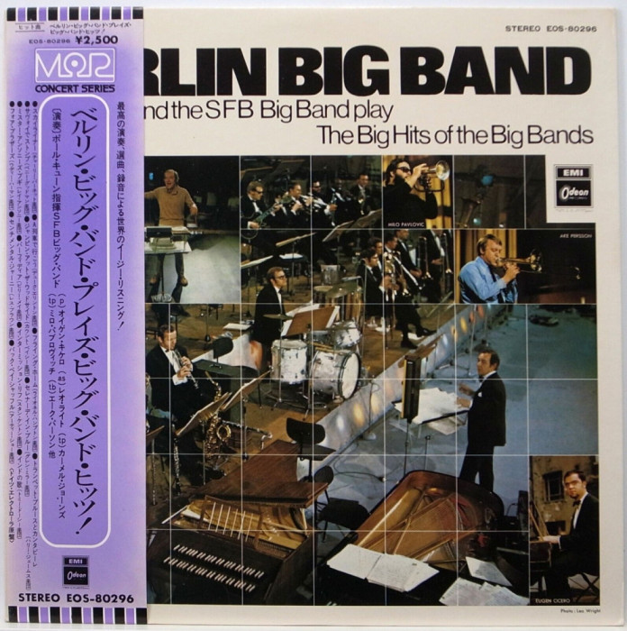 Vinil &quot;Japan Press&quot; Paul Kuhn And The SFB Big Band &lrm;&ndash; Berlin Big Band (EX)