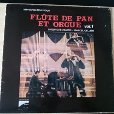 [Vinil] Gheorghe Zamfir / Marcel Cellier - Flute de Pan Et vol. 1 - disc vinil