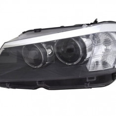 Far Bmw X3 (F25), 11.2010-04.2014, partea Stanga, xenon; cu lumina timp de zi tip LED; D1S+PY21W; electric; fara bec descarcare; fara ballast; cu mot