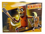 Set constructie Tung Tung Tung Sahur 256 piese blocuri tip Lego 8003