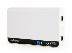 UPS GEMBIRD, pentru dispozitive DC, 12/15V 18W, alimentare router/modem/camera securitate, Iesire: 12V/1.5A si 15V/1.2A, 3 x baterie 2200mAh, LED, bac